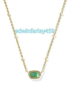 Mini Elisa Gold Satellite Short Pendant Necklace